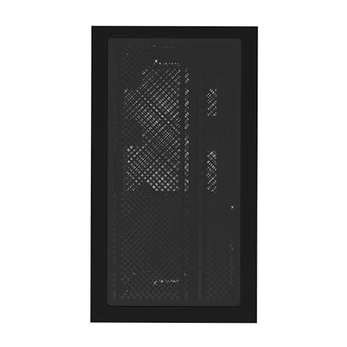 GIGABYTE C201 Panoramic PC-Gehäuse – Mid-Tower, m-ATX, Unterstützung für 360-mm-Radiator, 3 vorinstallierte Lüfter, USB 3.0, unterstützt RGB Fusion Bild 6