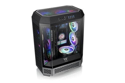 Thermaltake The Tower 600 Mid Tower Chassis | Hidden Connector | Black Bild 8