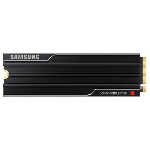 Samsung 9100 PRO Heatsink NVMe M.2 SSD, 4 TB, PCIe 5.0, 14.800 MB/s Lesen, 13.400 MB/s Schreiben, Interne SSD für PC- sowie Konsolen-Gaming und Videobearbeitung, Schwarz, MZ-VAP4T0CW Bild 3