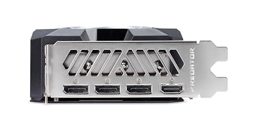 Acer Predator BiFrost Radeon RX 9070 XT OC - AMD Grafikkarte (16 GDDR6, 256 Bit, PCIe 5.0 x16, 1x HDMI 2.1a 3X DP 2.1) 3X FrostBlade 4.0, 3x8 pin, Slot Space: 2.6 Bild 6