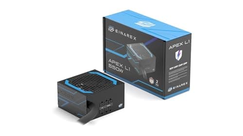 Apex L1 550 W Netzteil für PC, Cybenetics Bronze, Semi-Modulares Kabel, Active PFC, ATX (550 W) 550W Bild 2