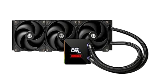 ENERMAX LIQTECH XTR|360mm AIO CPU Wasserkühlung|TDP 550W+|AMD Ryzen Treadripper sTR5/sTRX5/SP6|Intel Xeon LGA4677 |100% CPU Abdeckung|Digital Anzeige|ELC-LTXTR360 Bild 2
