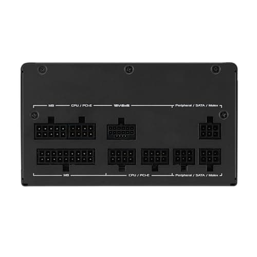 ASUS Prime 850W Gold Black Edition Gaming Netzteil (850 Watt, Lüfter mit Doppelkugellager, ATX 3.1 & PCIe 5.1 kompatibel, 80 Plus & Cybernetics Gold-Zertifizierung, geätzte Kabel, Schwarz) Bild 6
