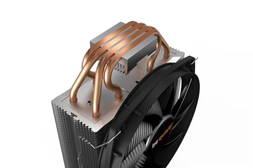be quiet! Shadow Rock Slim 2, CPU Kühler, 160W TDP, 135mm be quiet! Lüfter, Heatpipe Direct Touch (HDT)-Technologie, 4x 6mm-Heatpipes, Slim Design, BK032 Bild 6