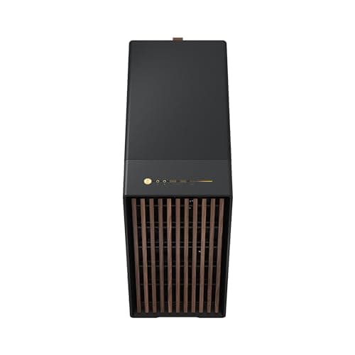 Fractal Design North XL PC Gaming Gehäuse - E-ATX Full-Tower | Charcoal Black mit 3x 140-mm-Aspect-PWM-Lüftern, USB Typ-C, bis 413 mm GPU-Platz, 420-mm-Radiator-kompatibel North XL Black TG Dark Bild 8