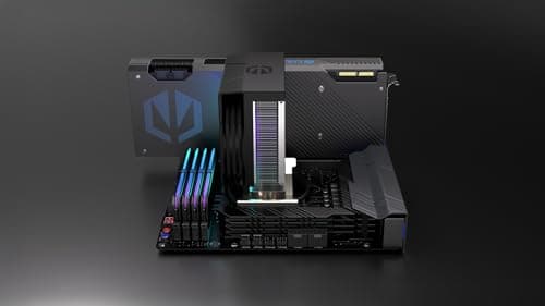 ENDORFY Spartan 5 ARGB CPU Kühler 120 mm PWM, kompakter Prozessorkühler, leiser Tower Kühler, ARGB LED Beleuchtung, AM5 AM4 LGA1700 Intel AMD, 160W TDP, Wärmeleitpaste enthalten Bild 5