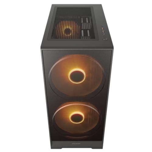 Cougar Gehäuse Midi-Tower Airface 180 ARGB Schwarz - Midi/ Minitower - ATX Bild 6