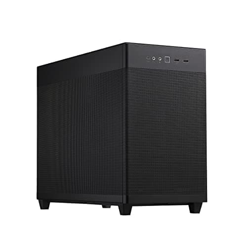 ASUS Prime AP201 MicroATX Gehäuse schwarz (33 Liter, unterstützt 280- & 360-mm-Kühler, Grafikkarten bis 338 mm Länge und Standard-ATX-Netzteile) schwarzes AP201 Prime Bild 2