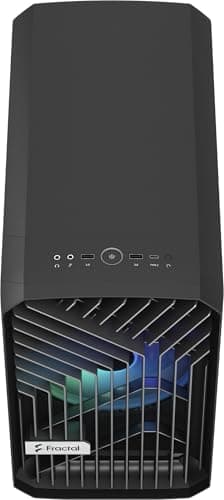 Fractal Design Torrent Nano RGB Black Computer Case TG Tempered Glass Light Tint RGB Black Tempered Glass Bild 8