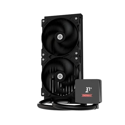 ENERMAX LIQMAX IV 240mm AIO CPU Wasserkühlung|Dual Chamber|TDP 360W+|Intel LGA 1851/1700/115x/2066| AMD AM5/AM4 |Digital Anzeige |2x 120 PWM Performance Flow Fan|ELC-LMIV240-SF Bild 4