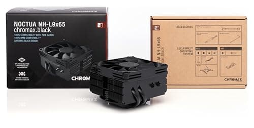 Noctua NH-L9x65 chromax.black, Premium Low-Profile CPU Kühler (65mm, Schwarz) Bild 8