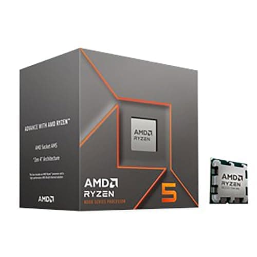 AMD Ryzen 5 8400F Prozessor (6 Core/12 Threads, 65W DTP, AM5 Sockel, 22MB Cache, Bis zu 4.7GHz max boost Frequenz, with wraith stealth Kühler) Bild 3