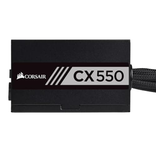 Corsair CX550 80 Plus Bronze, Nicht modulares ATX-Netzteil, geräuscharm, 550 W, Schwarz 550W Bild 8