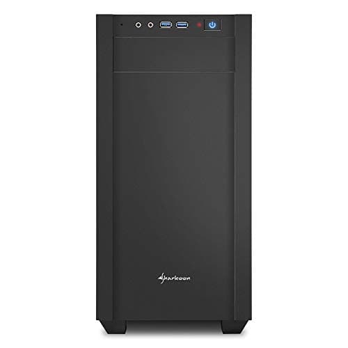 Sharkoon S1000 micro ATX Gehäuse, schwarz Bild 4