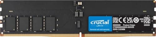 Crucial Memory Module 32 Gb 1 X 32 Gb Ddr5 6400 Mt/S, CT32G64C52CU5 Bild 2