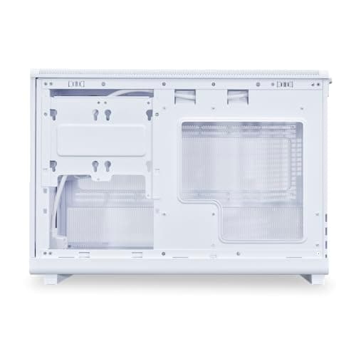 Lian Li DAN Cases A3-mATX Wood Edition PC Gehäuse Weiß - Micro-ATX Gehäuse, SFF Case, Mini Tower, GPU bis 415 mm Länge, unterstützt bis zu 360 mm Radiatoren, Buchenholz Bild 8
