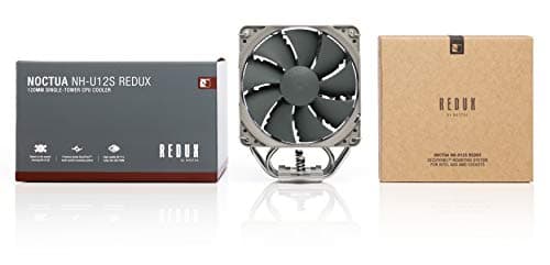 Noctua NH-U12S redux, Hochleistungs-CPU-Kühler mit NF-P12 redux-1700 PWM 120 mm Lüfter (Grau) Bild 8