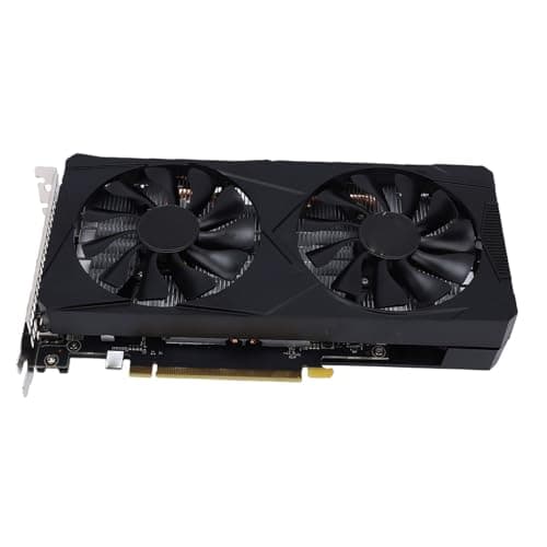 Bewinner Gaming-Grafikkarte 6 GB 192-Bit-Desktop-Grafikkarte, RTX 3060 Unterstützt Dual-Lüfter 8-Pin PCIe 3.0 X16 für 1080p 2K AAA Gaming, Ray Tracing DLSS Bild 6