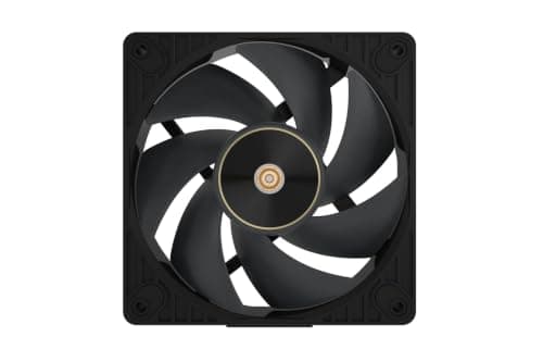 ASUS ProArt PF120 Triple Pack 120 mm PMW-Ventilatoren, hohe Leistung, 28-mm-Rahmen, LCP-Lüfter, leiser Betrieb, Präzisionstechnik, Kettenverbinder, Schwarz Bild 7