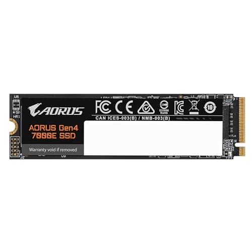 SSD 2TB Gigabyte AORUS GEN4 7000E M.2 PCI-E NVMe Bild 4