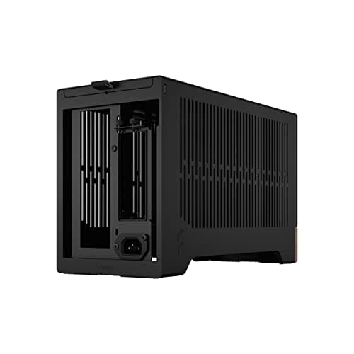 Fractal Design Terra Graphite - Wood Walnut Front Panel - Small Form Factor - mITX Gaming case – PCIe 4.0 Riser Cable – USB Type-C - Anodized Aluminum Panels Bild 8