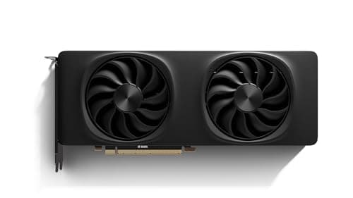 WEELIAO Intel Arc B580 Grafikkarte, 2670 MHz schwarze Grafikkarte, 12 GB 256-Bit GDDR6, PCIE4.0, 3 DP2.0, 1 HDMI2.1, 2 Lüfter, TBP 190 W Bild 4