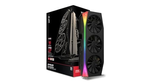 XFX Mercury AMD Radeon RX 9070XT OC Gaming Edition mit RGB 16GB GDDR6, HDMI 3xDP, AMD RDNA™ 4 (RX-97TRGBBB9)
