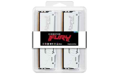 Kingston FURY Beast Weiß RGB XMP 64GB 5600MT/s DDR5 CL40 DIMM Desktop Gaming Speicher kit mit 2 - KF556C40BWAK2-64 Bild 8