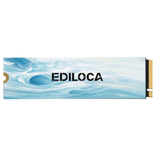 Ediloca EN880E SSD 500GB NVMe SSD M.2 PCIe Gen4, Internal SSD, up to 6300MB/s, Internal Solid State Drive, Dynamic SLC Cache, Compatible with PS5 and PC Bild 2