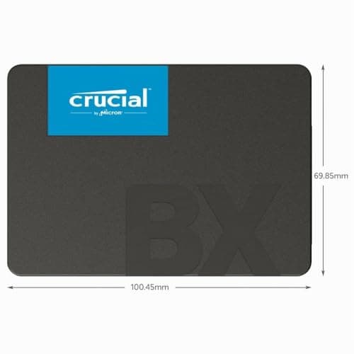 Crucial BX500 CT2000BX500SSD(Z) 2TB Internes SSD (3D NAND, SATA, 2,5-Zoll) Bild 6