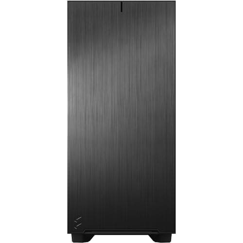 Fractal Design Define 7 Compact Black, kompaktes ATX PC Gehäuse aus Aluminium/Stahl, gedämmt für Silent Computing - schwarz Bild 4