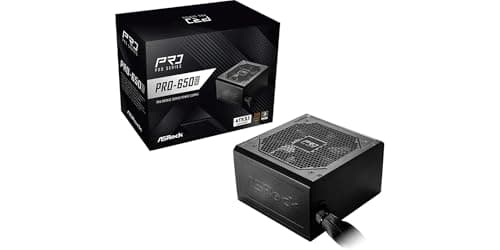 ASRock PRO-650B, 650W, ATX 3.1, 80 Plus Bronze, 120mm Lüfter, 100-240V, 140x150x86mm