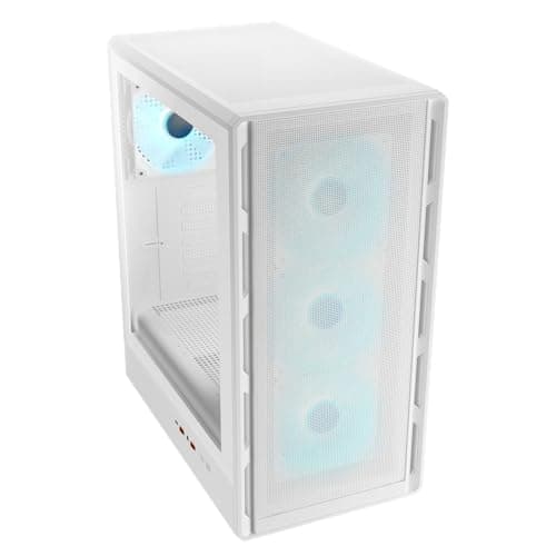 Gehäuse Midi-Tower Airface Pure PRO, ARGB, Weiß Bild 5