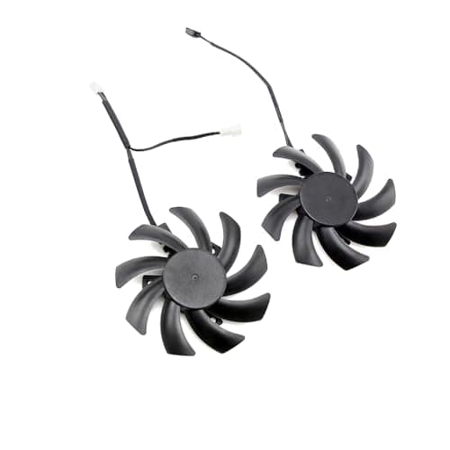 SISS Grafikkartenlüfter für Dell RTX 3060 OEM/DELL,Lenovo & HP RTX 3060 Ti OEM - Effiziente und Effektive Luftkühlung, 4-Pin Anschluss, Set mit 2 Lüftermodulen Bild 6