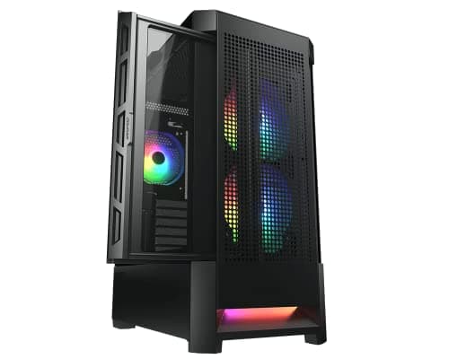 Cougar Airface RGB Mid Tower Black Case Bild 6