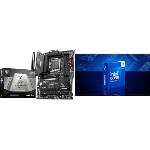 MSI MAG B760 Tomahawk WiFi Mainboard + Intel® Core™ i7-14700K Desktop Processor 20 cores