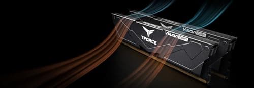 TEAMGROUP Memoria DDR4 3600 16GB C18TEAM Vulcan Z Grey Bild 4