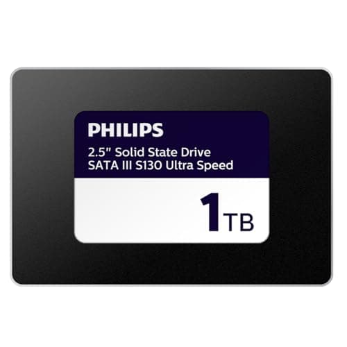 PHILIPS Interne SSD 2.5" SATA III 1 TB S130 Ultra Speed, Lesegeschwindigkeit bis zu 550 MB/s 1 TB Sata 2,5" Ultraspeed Bild 2