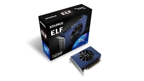 Sparkle Intel Arc A380 ELF DDR6 HDMI 2000MHz 6GB Single Fan Grafikkarte - Blau