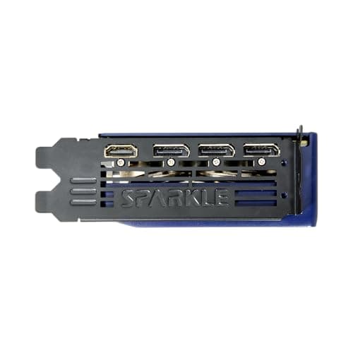 WEELIAO Sparkle Intel Arc B580 Titan OC Grafikkarte, 12 GB GDDR6, Torn Cooling 2.0, Axial Breathing Light, Metal Backplate, SB580T-12 G OC (Blau) Bild 6