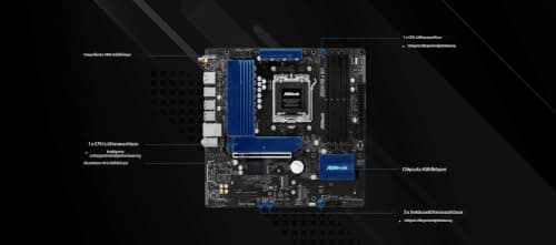 MB ASRock AMD AM5 B850M Pro-A WiFi Bild 7