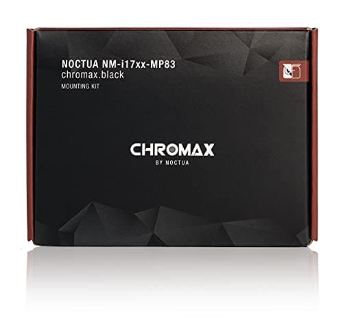 Noctua NM-i17xx-MP83 chromax.black, CPU-Kühler-Montageset für Noctua CPU-Kühler auf Intel LGA1851 und LGA1700 (Schwarz) Bild 4