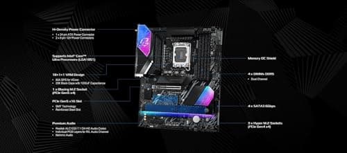 ASRock Z890 Lightning WiFi Intel Sockel 1851 DDR5 Bild 5