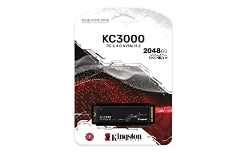 Kingston KC3000 PCIe 4.0 NVMe M.2 SSD - Hochleistungsspeicher für Desktop- und Laptop-PCs -SKC3000S/2048G, SKC3000D2048G, Schwarz, 2048GB, Festkörper-Laufwerk Bild 6