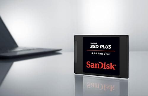 SanDisk SSD Plus interne SSD Festplatte 2 TB (schnelleres Hoch-, Herunterfahren und Laden, Lesegeschwindigkeit 545 MB/s, Schreibgeschwindigkeit 450 MB/s, stoßfest) SSD Plus 2 TB SATA SSD Bild 8