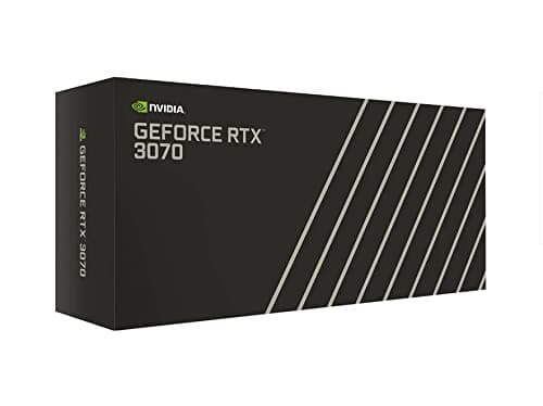 NVIDIA GeForce RTX 3070 Grafikkarte, 8 GB, GDDR6, PCI Express 4.0, dunkles Platin/Schwarz