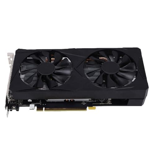 Tosuny RTX 3060 Grafikkarte, 12GB GDDR6 192Bit PCIE 3.0 Gaming Grafikkarte mit Dual-Kühlgebläse, HDMI & DP-Ausgang, 8-polige Netzschnittstelle, GPU für PC Bild 2