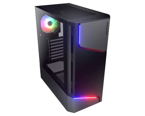 Cougar MX360 RGB Mid Tower Black Case Bild 4