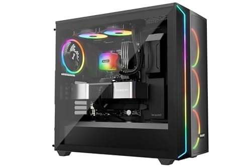 be quiet! Light Loop 240mm Black Wasserkühlung für übertaktete Systeme, 2x Light Wings LX 120mm PWM high-speed Lüfter, Stylischer ARGB-Kühlblock, mit PWM-Hub, beeindruckend hohe Kühlleistung Bild 8