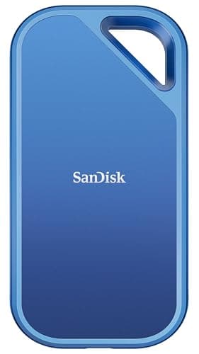 SANDISK Creator Pro Portable SSD 1 TB (Für Content Creator, robuste Bauweise, 2.000 MB/s Lesen & Schreiben, USB-C, Fallschutz bis 3 m, IP65, inkl. 1 Monat Adobe Creative Cloud) Portable SSD Single Product 1 TB Bild 2